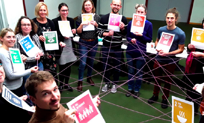 Jeu de la ficelle avec les ODD